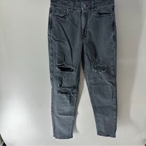 American Eagle Outfitters Grey Super Stretch Jeans